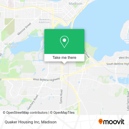 Quaker Housing Inc map