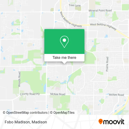 Fsbo Madison map
