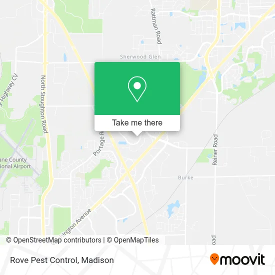 Rove Pest Control map