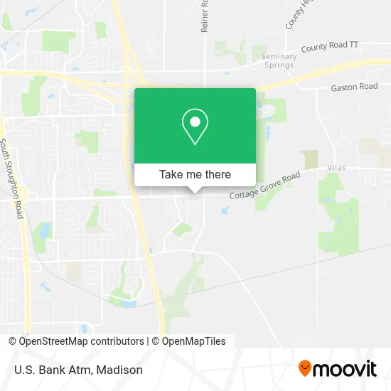 U.S. Bank Atm map