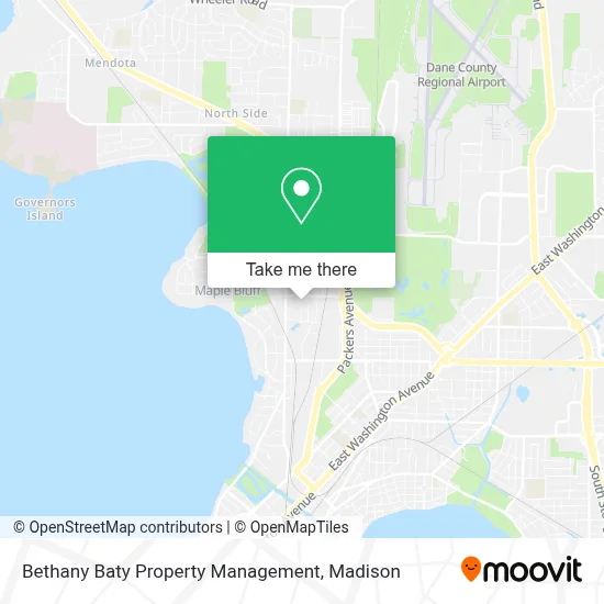 Bethany Baty Property Management map