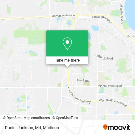 Daniel Jackson, Md map