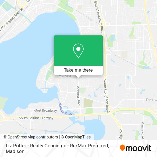 Liz Potter - Realty Concierge - Re / Max Preferred map