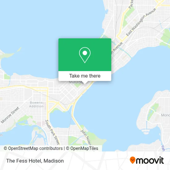 The Fess Hotel map