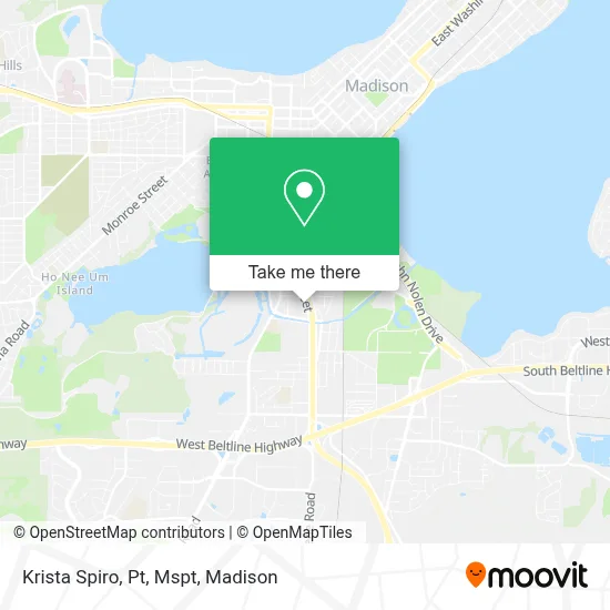 Krista Spiro, Pt, Mspt map