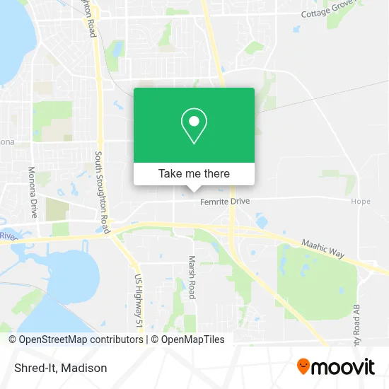 Shred-It map