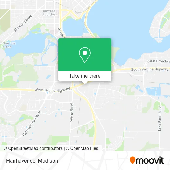 Hairhavenco map