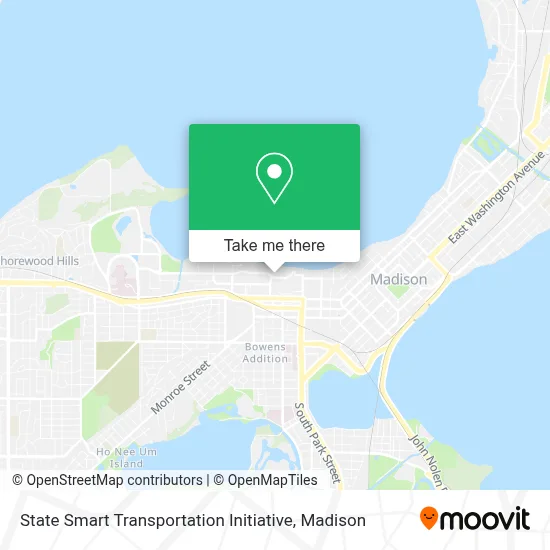 State Smart Transportation Initiative map