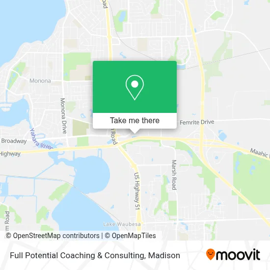 Full Potential Coaching & Consulting map