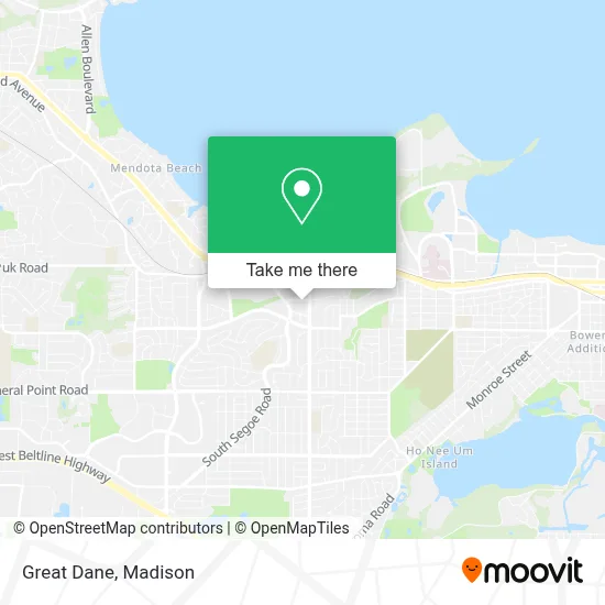 Great Dane map
