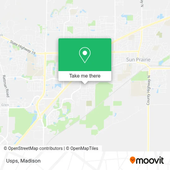 Usps map
