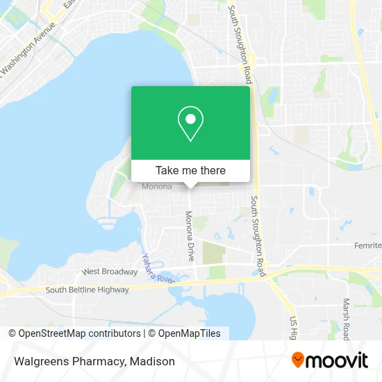 Walgreens Pharmacy map