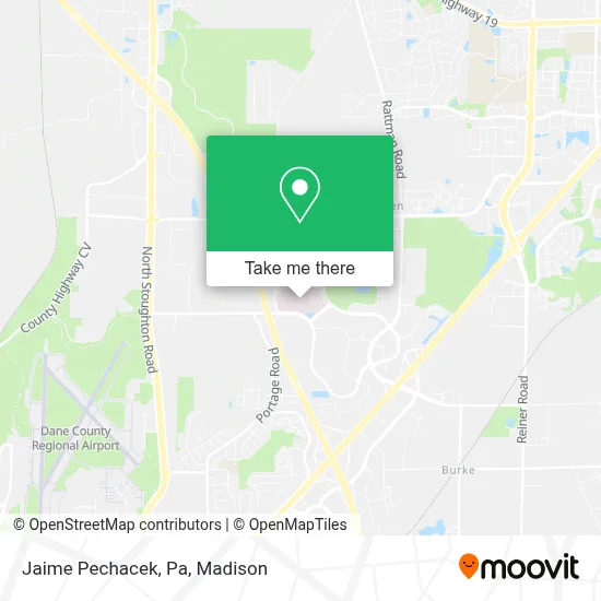 Jaime Pechacek, Pa map