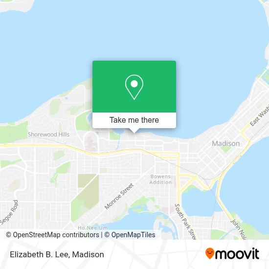 Elizabeth B. Lee map