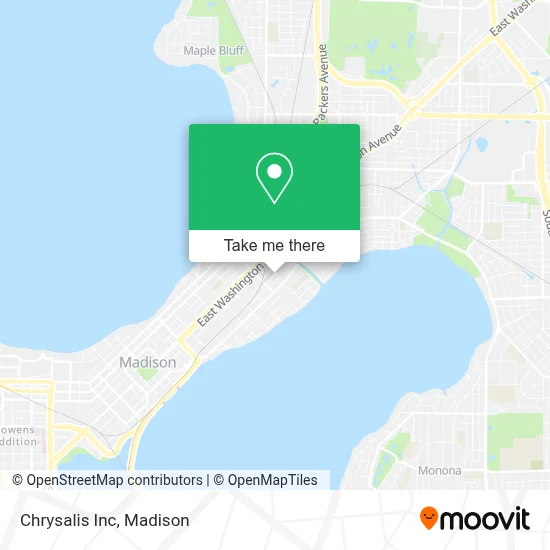 Chrysalis Inc map