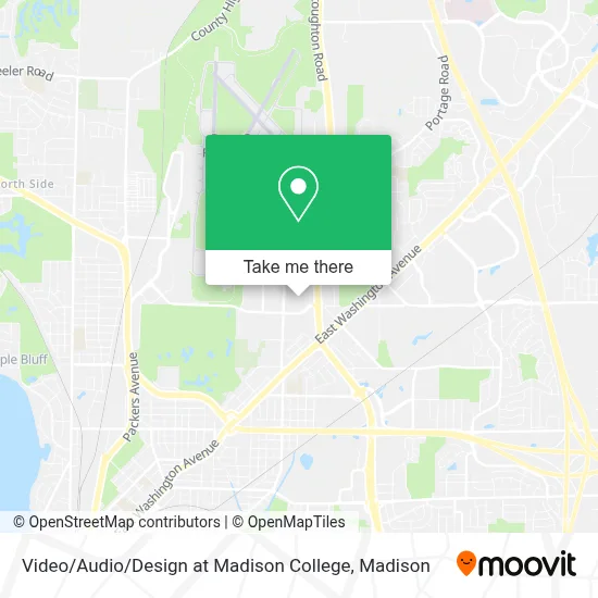Video / Audio / Design at Madison College map