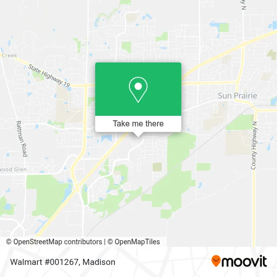 Walmart #001267 map