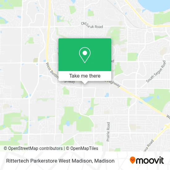 Rittertech Parkerstore West Madison map