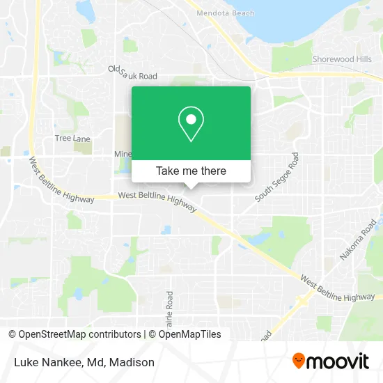 Luke Nankee, Md map