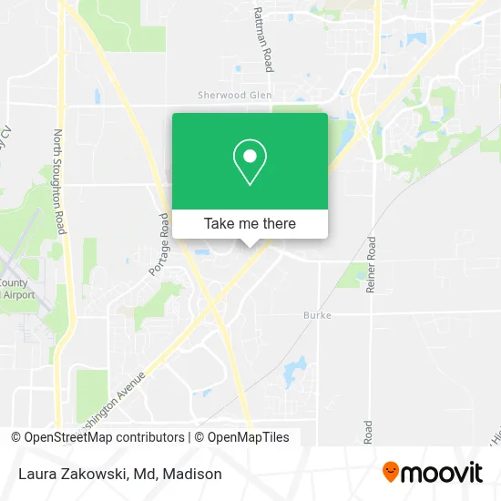 Laura Zakowski, Md map