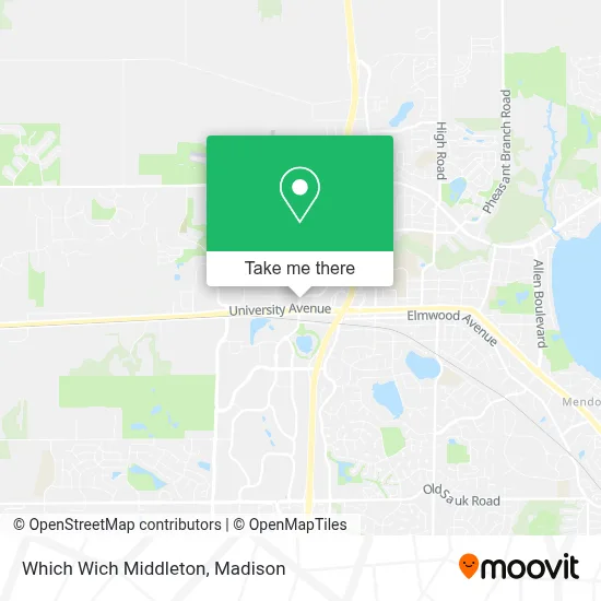 Which Wich Middleton map