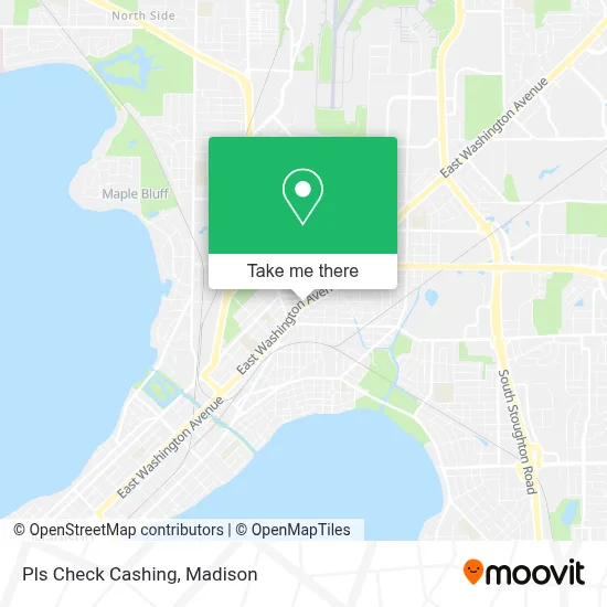 Pls Check Cashing map