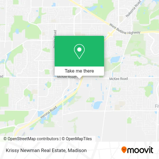 Krissy Newman Real Estate map