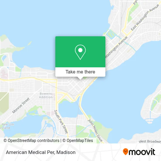 American Medical Per map