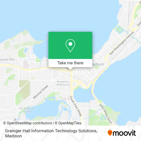 Grainger Hall Information Technology Solutions map