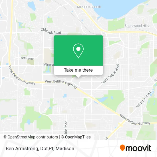 Ben Armstrong, Dpt,Pt map