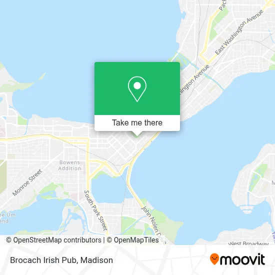 Brocach Irish Pub map
