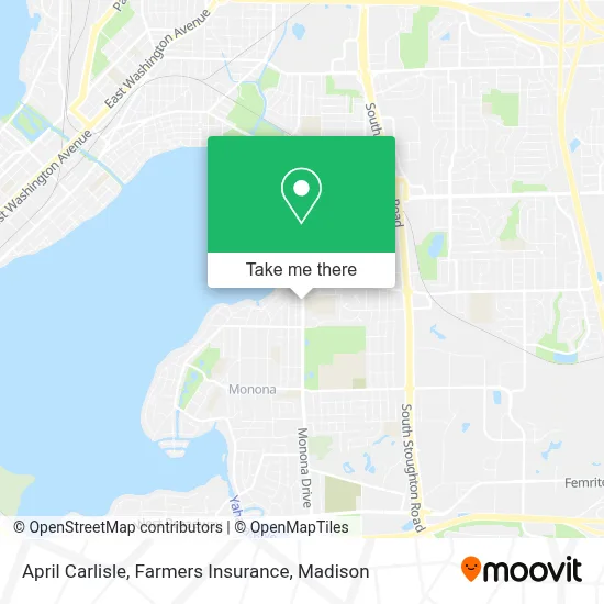 April Carlisle, Farmers Insurance map