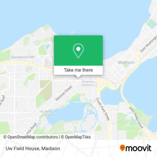 Uw Field House map