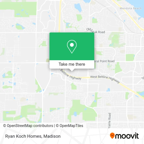 Ryan Koch Homes map