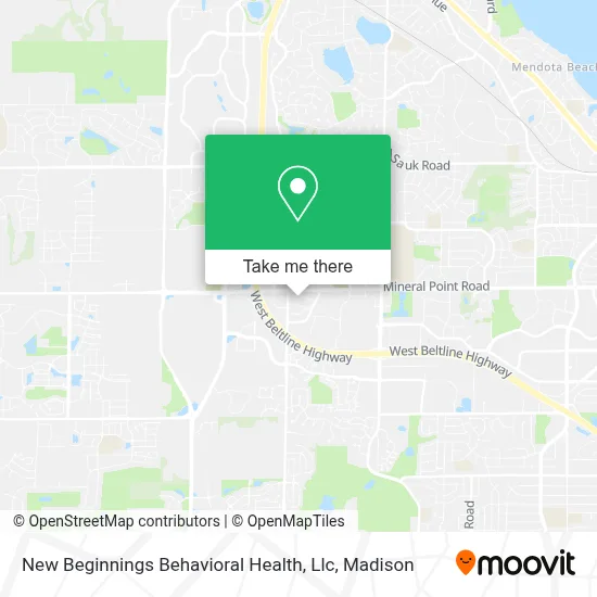 New Beginnings Behavioral Health, Llc map