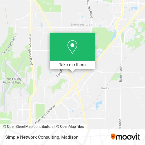 Simple Network Consulting map