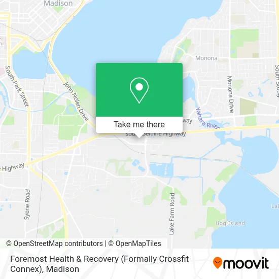 Foremost Health & Recovery (Formally Crossfit Connex) map