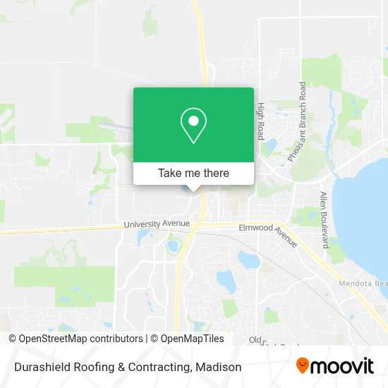 Durashield Roofing & Contracting map