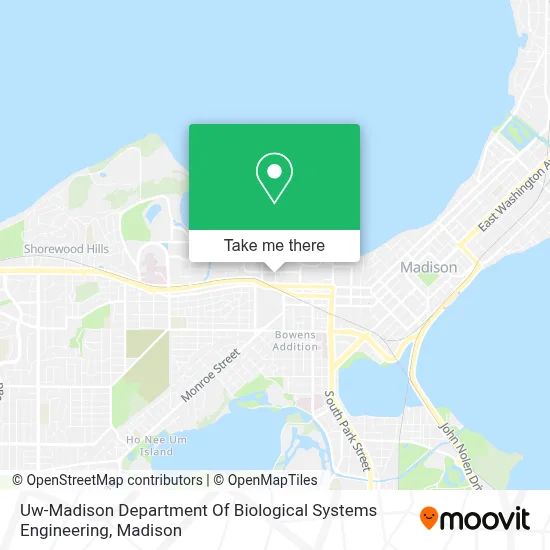 Uw-Madison Department Of Biological Systems Engineering map