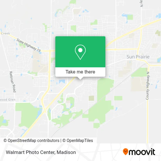 Walmart Photo Center map