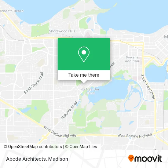 Abode Architects map