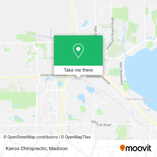 Kairos Chiropractic map