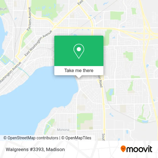 Walgreens #3393 map