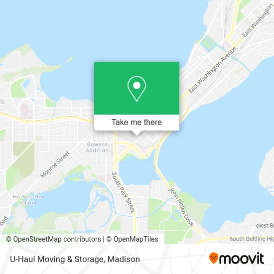 U-Haul Moving & Storage map
