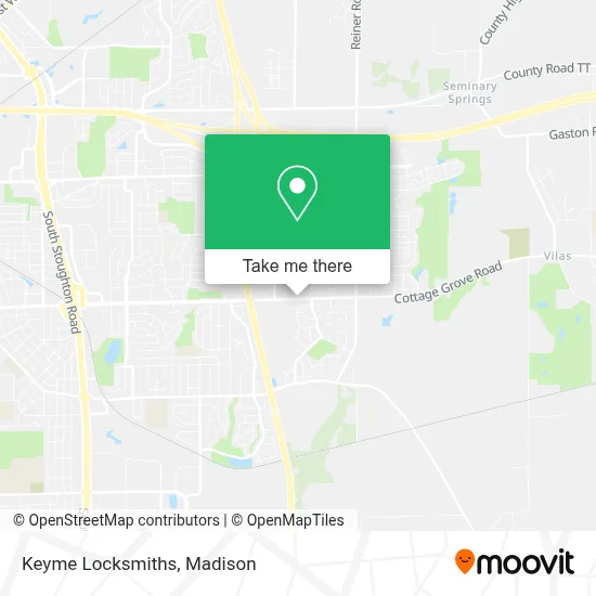 Mapa de Keyme Locksmiths