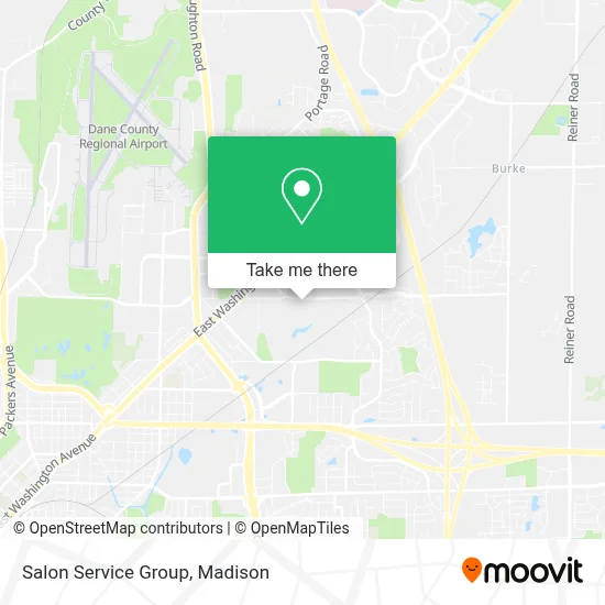 Salon Service Group map