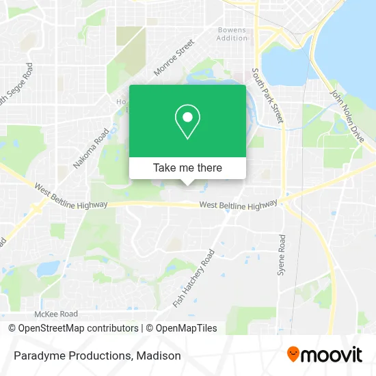 Paradyme Productions map