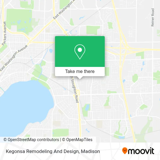Kegonsa Remodeling And Design map
