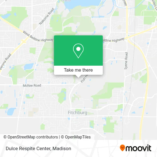 Dulce Respite Center map