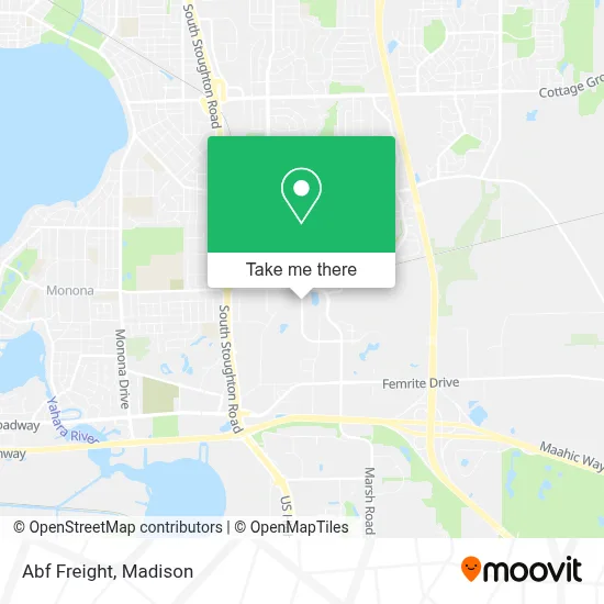 Abf Freight map
